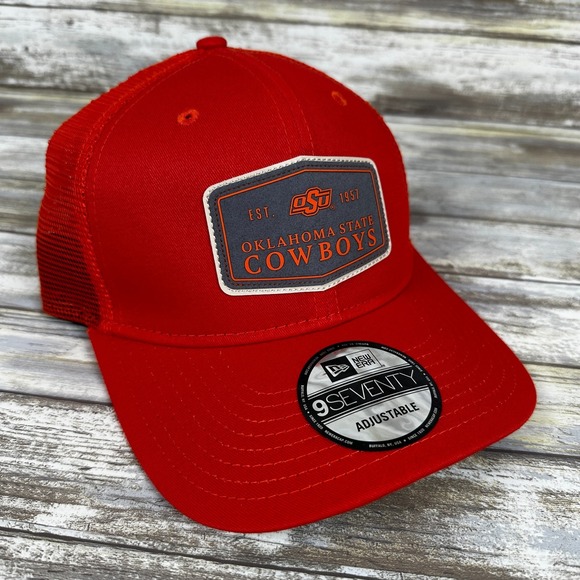 New Era Other - Oklahoma State Cowboys Hat Mens New Era 9Seventy Trucker Snapback Orange Patch